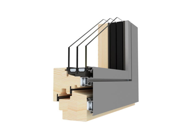 Kager Holz-Aluminium Profil